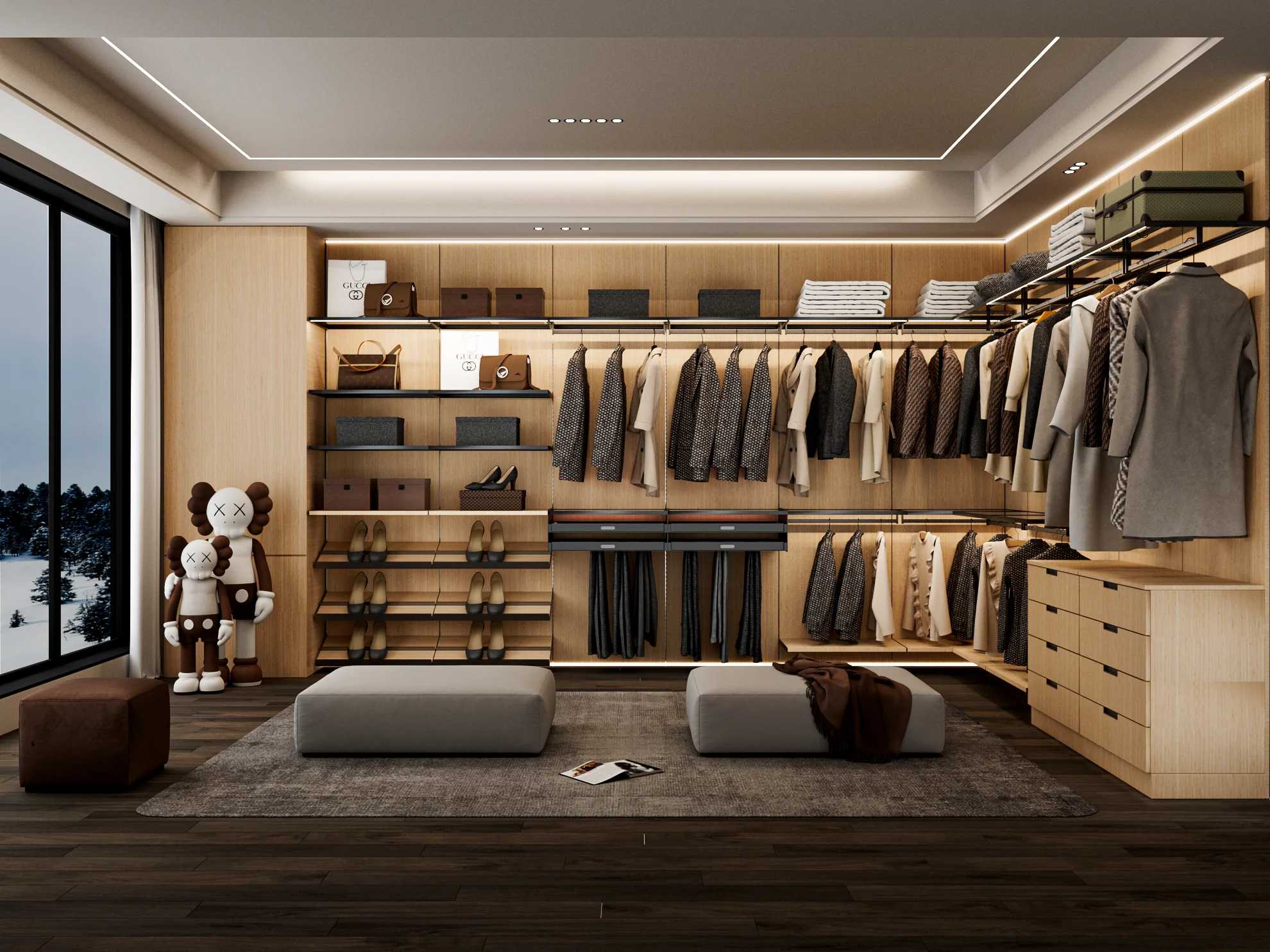 wall mounted closet system (5)