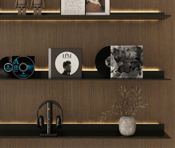 いんてりあ 88 Bedroom: Bedside shelf, soft nighttime illumination